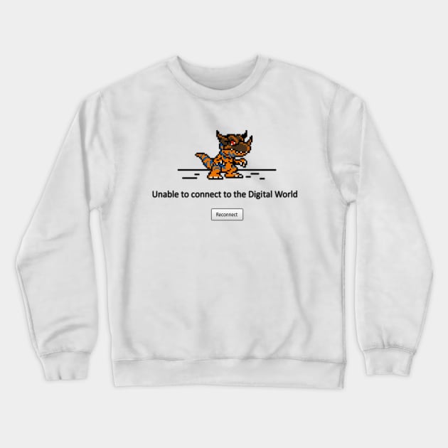 Digiworld Connection Lost Crewneck Sweatshirt by FnCWorks